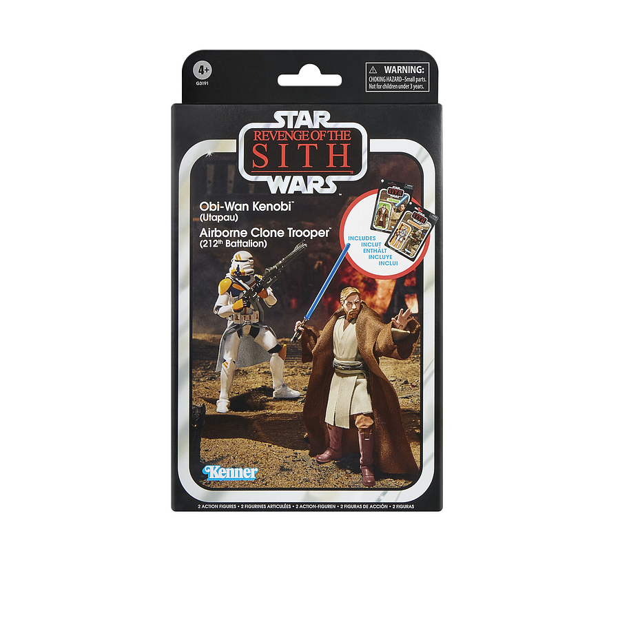 [Preventa Abierta] Star Wars The Vintage Collection Obi-Wan Kenobi & Airborne Clone Trooper Action Figures (Exclusive) 2