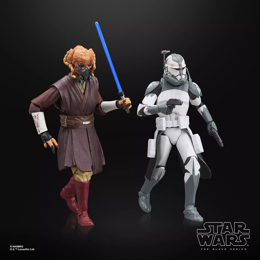 [Preventa Abierta] STAR WARS The Black Series Plo Koon & Clone Commander Wolffe 6