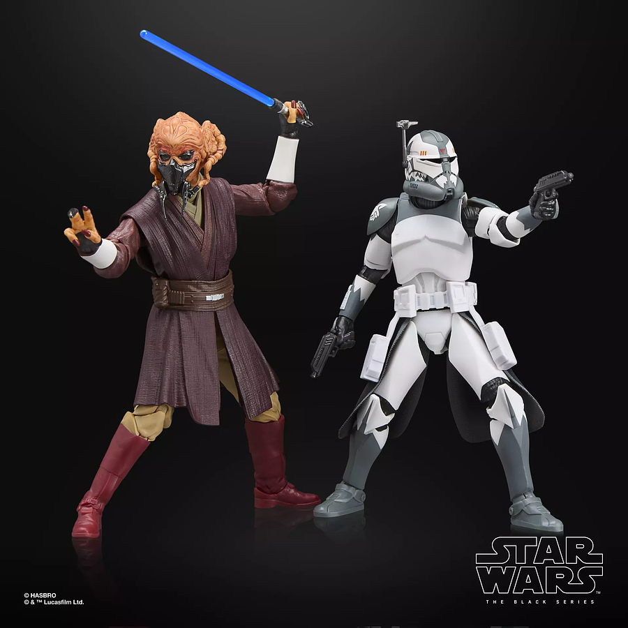 [Preventa Abierta] STAR WARS The Black Series Plo Koon & Clone Commander Wolffe 4