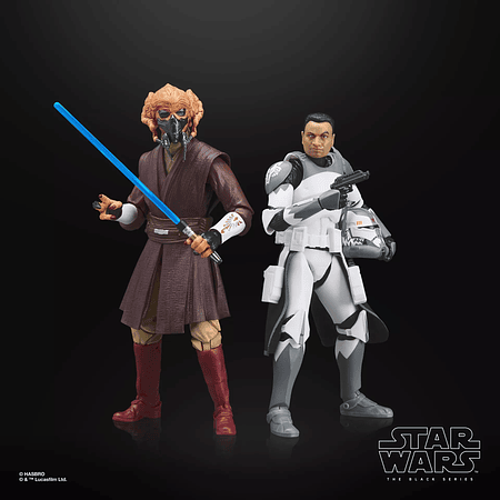 [Preventa Abierta] STAR WARS The Black Series Plo Koon & Clone Commander Wolffe
