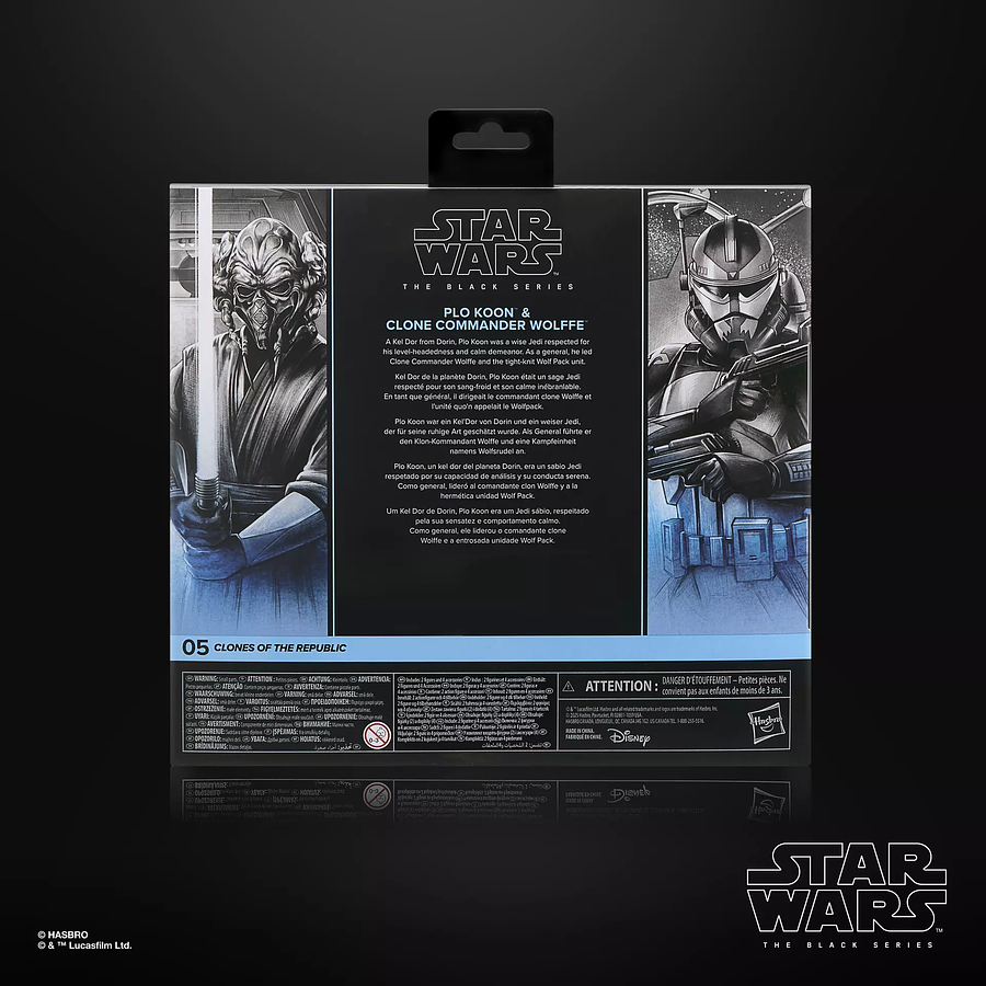 [Preventa Abierta] STAR WARS The Black Series Plo Koon & Clone Commander Wolffe 9