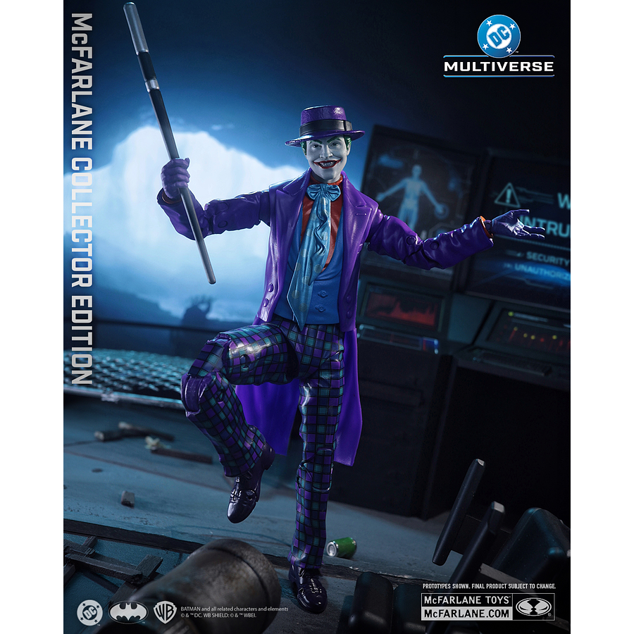 [Preventa Abierta] DC Multiverse Theatrical Deluxe The Joker™ (Batman™) 7-Inch Scale Action Figure MF17696 