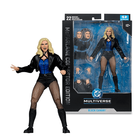 [Preventa Abierta] DC Multiverse McFarlane Collector Edition Wave 14 Black Canary DC Rebirth #54 7-Inch Scale Action Figure