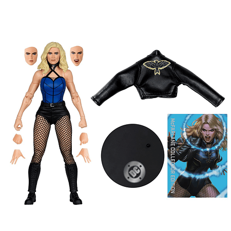 [Preventa Abierta] DC Multiverse McFarlane Collector Edition Wave 14 Black Canary DC Rebirth #54 7-Inch Scale Action Figure