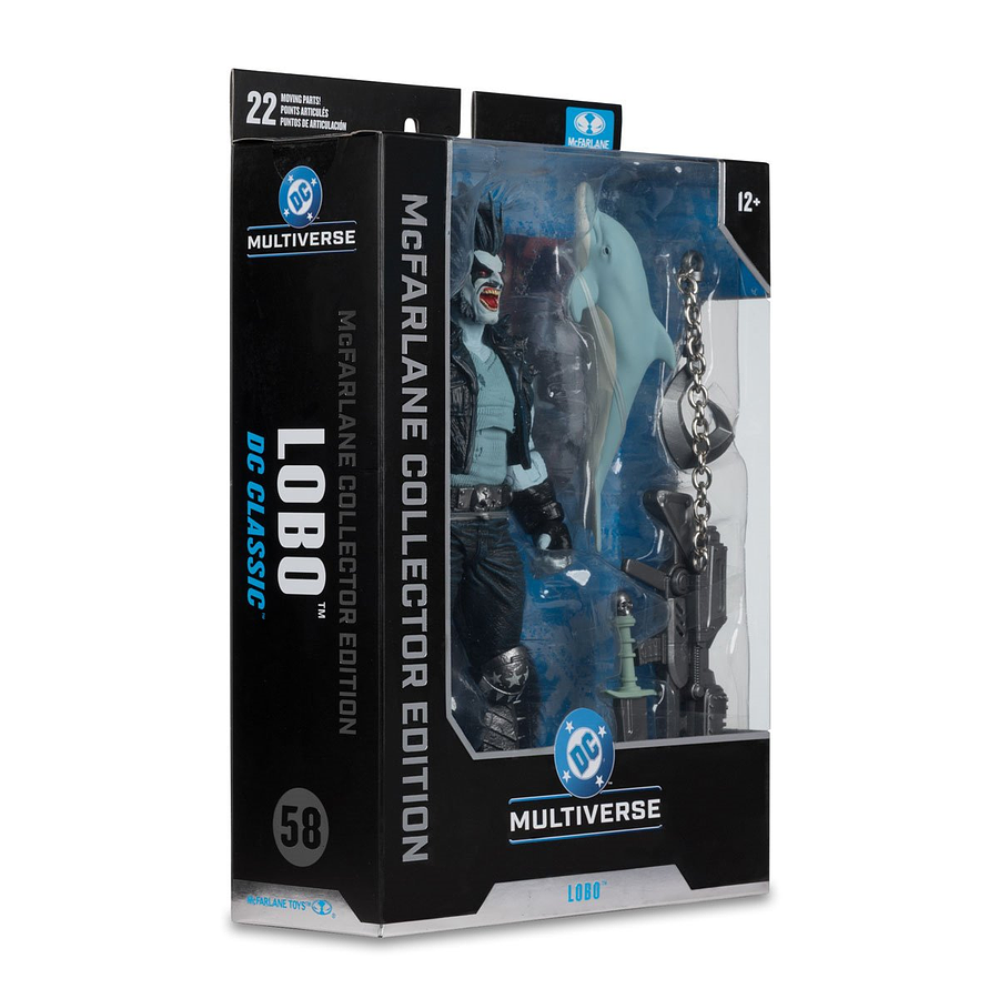 [Preventa Abierta] DC Multiverse McFarlane Collector Edition Wave 14 Lobo DC Classic #58 7-Inch Scale Action Figure 9