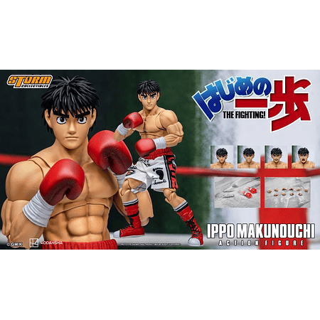 [Preventa Abierta] Hajime no Ippo Ippo Makunouchi 1/12 Scale Action Figure