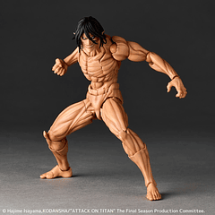 [Preventa Abierta] Attack on Titan NR084 Eren Yeager Titan Revoltech Amazing Yamaguchi Action Figure (Restock) 4