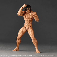 [Preventa Abierta] Attack on Titan NR084 Eren Yeager Titan Revoltech Amazing Yamaguchi Action Figure (Restock) 14