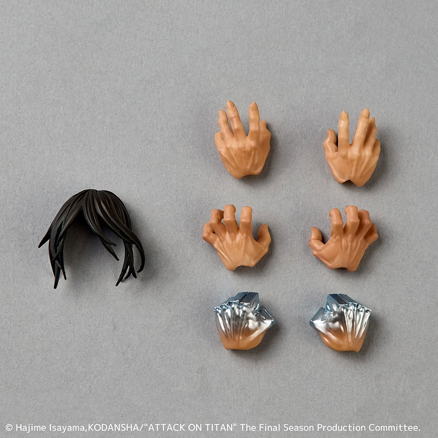 [Preventa Abierta] Attack on Titan NR084 Eren Yeager Titan Revoltech Amazing Yamaguchi Action Figure (Restock) 3