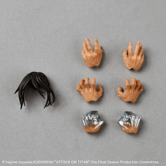 [Preventa Abierta] Attack on Titan NR084 Eren Yeager Titan Revoltech Amazing Yamaguchi Action Figure (Restock) 3