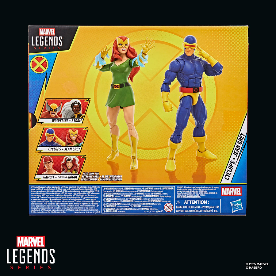 Marvel Legends – X-Men '97 Cyclops and Jean Grey 2-Pack (Season 1 Finale) 8