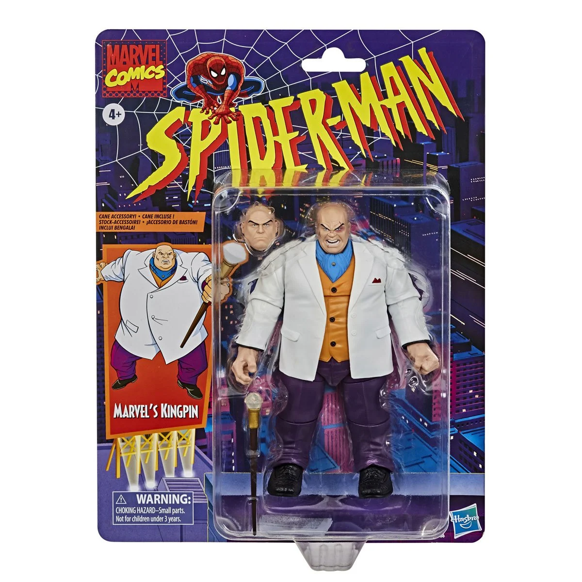 Marvel Legends Retro Spider-Man Marvel's Kingpin | Avso Toyz