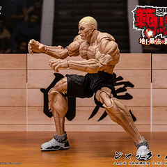 [Preventa Abierta] Baki Hanma: Son of Ogre Storm Arena Jack Hammer 1/12 Scale Action Figure 4