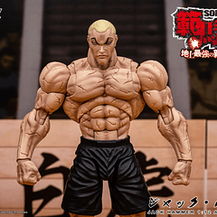 [Preventa Abierta] Baki Hanma: Son of Ogre Storm Arena Jack Hammer 1/12 Scale Action Figure 6