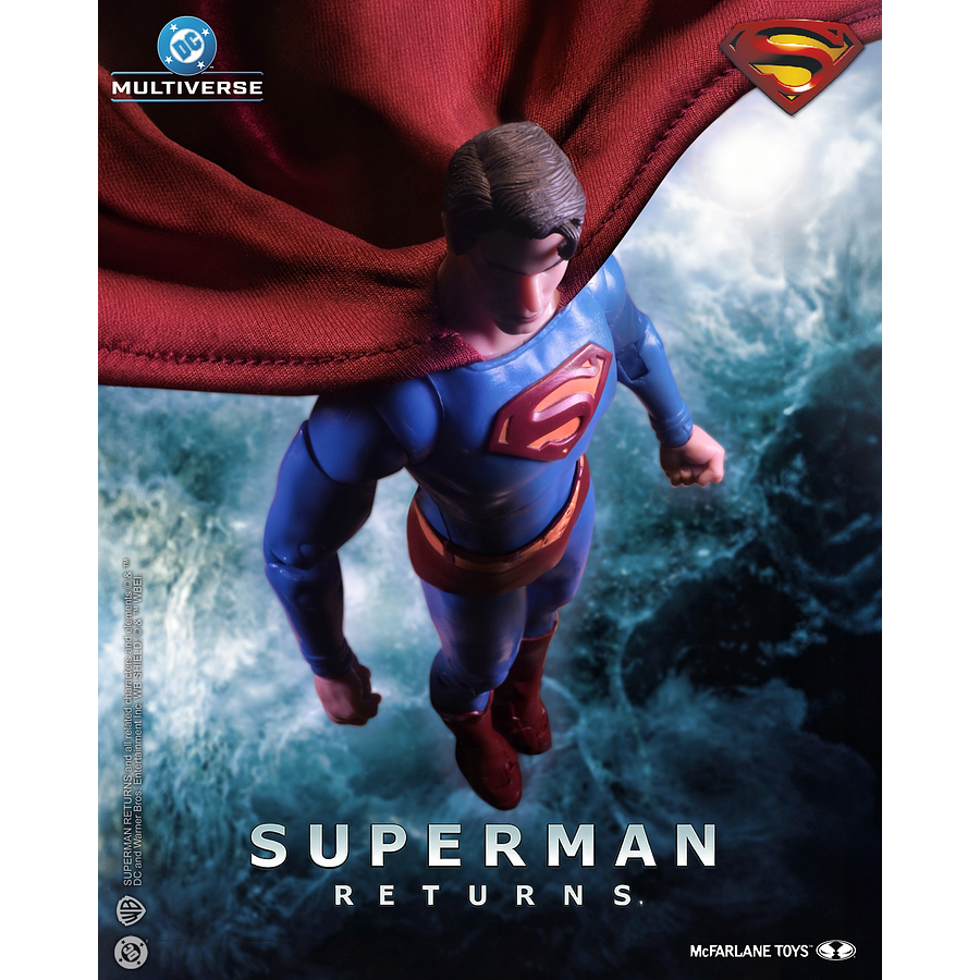 [Preventa Abierta] DC Multiverse Superman from Superman Returns 7-Inch Scale Action Figure 