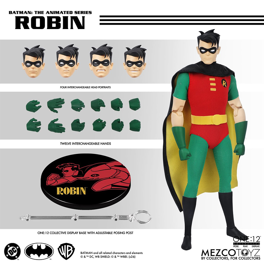 [Preventa Abierta] Batman: The Animated Series Robin One:12 Collective Action Figure 2