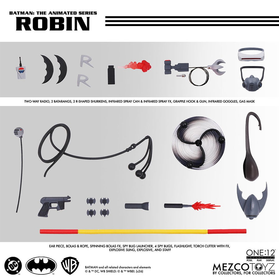 [Preventa Abierta] Batman: The Animated Series Robin One:12 Collective Action Figure 3