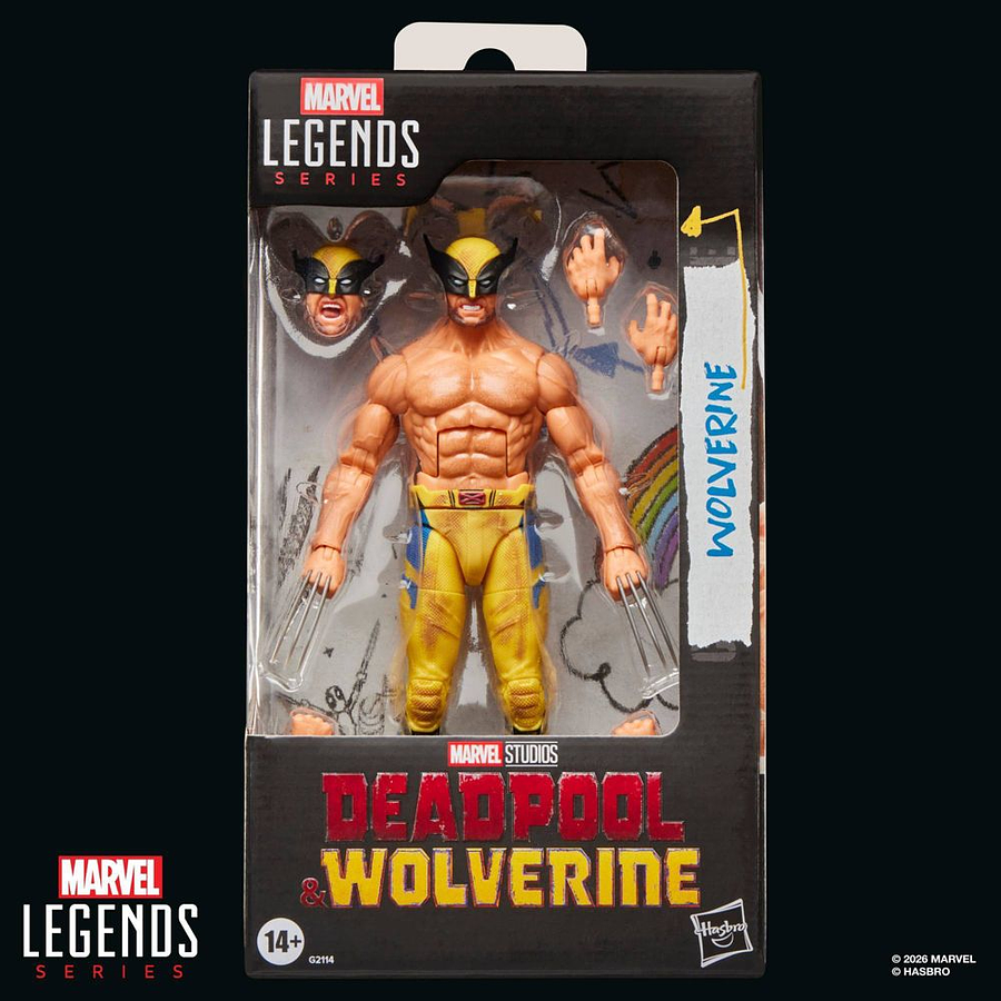 [Preventa Abierta] Marvel Legends Series Wolverine, Marvel Studios' Deadpool & Wolverine Movie (Exclusive) 1