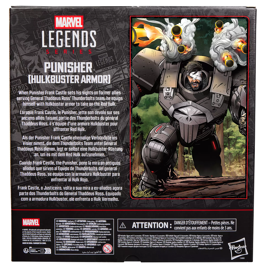 [Preventa Abierta] Marvel Legends Series Punisher (Hulkbuster Armor) Exclusive 10