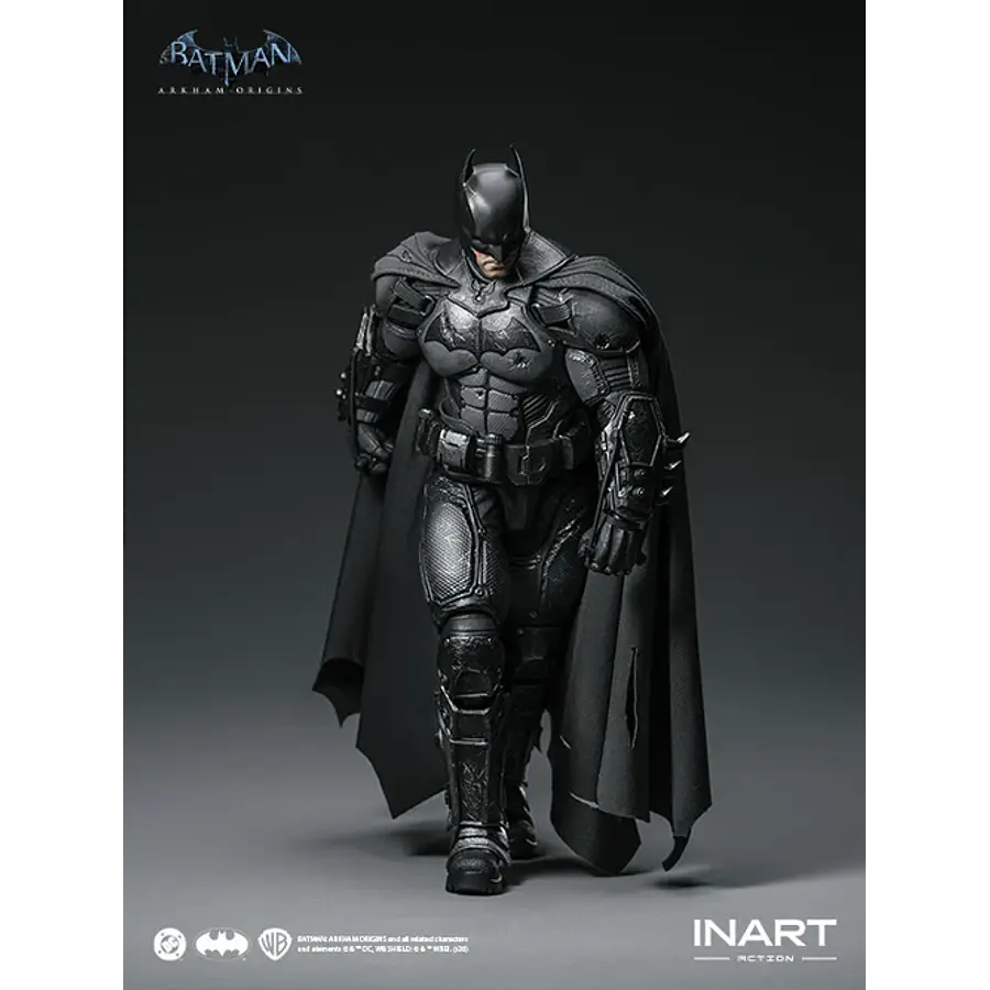 [Preventa Abierta] Batman: Arkham Origins - Batman (Battle Damaged Version) Action Figure 3