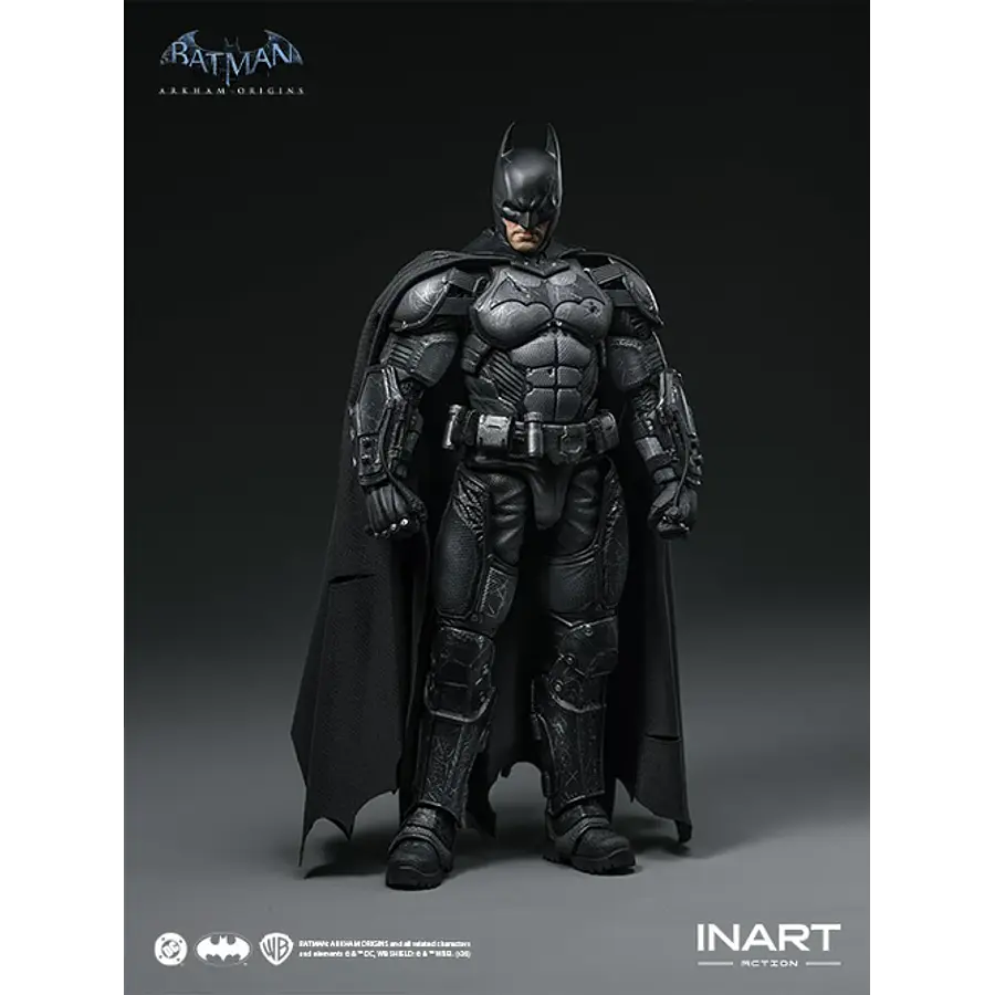 [Preventa Abierta] Batman: Arkham Origins - Batman (Battle Damaged Version) Action Figure 4