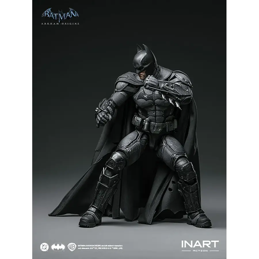 [Preventa Abierta] Batman: Arkham Origins - Batman (Battle Damaged Version) Action Figure 5
