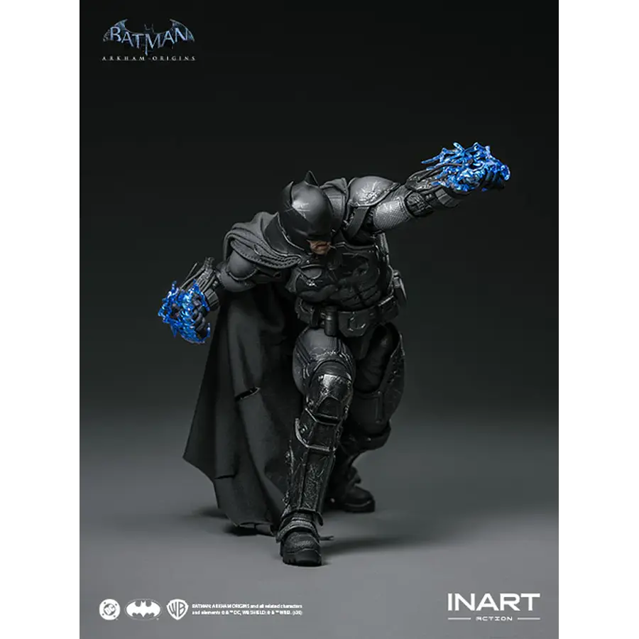 [Preventa Abierta] Batman: Arkham Origins - Batman (Battle Damaged Version) Action Figure 7