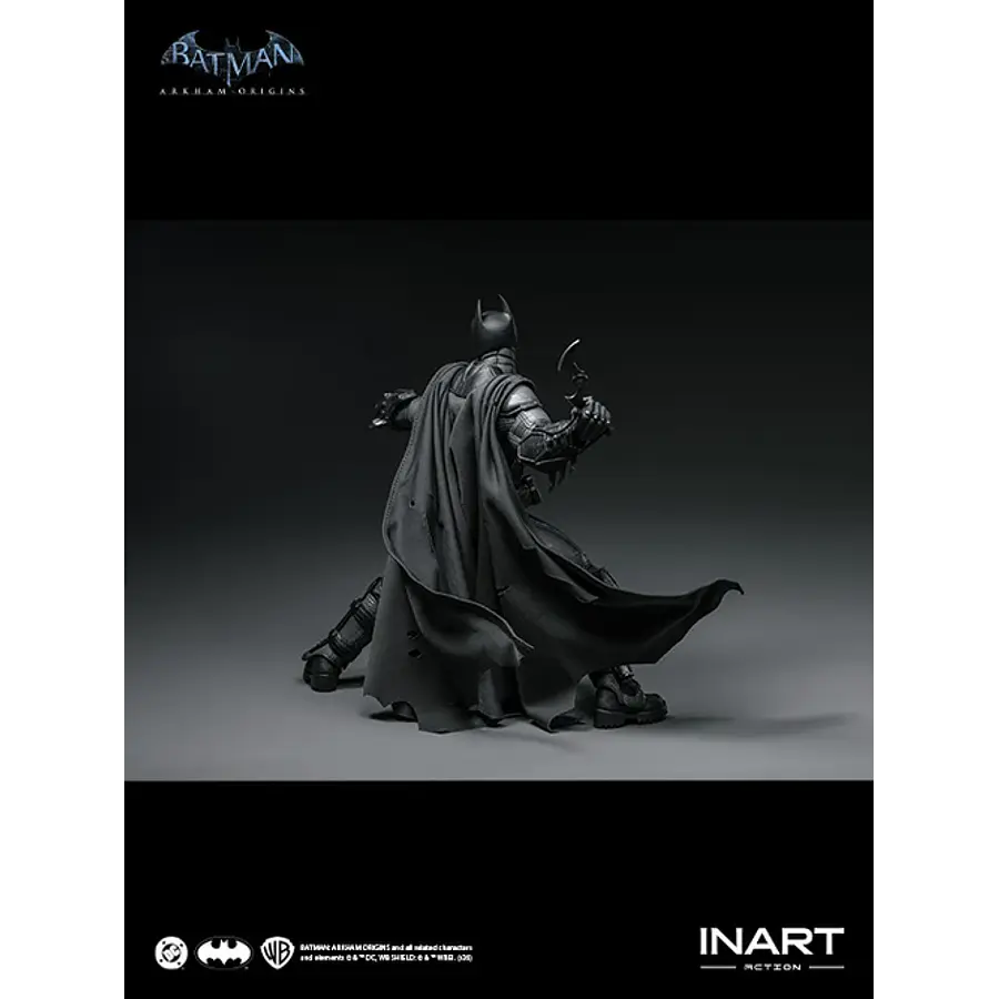[Preventa Abierta] Batman: Arkham Origins - Batman (Battle Damaged Version) Action Figure 9