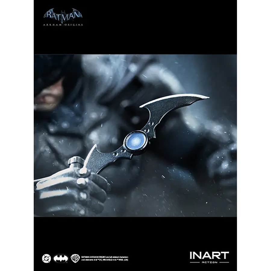 [Preventa Abierta] Batman: Arkham Origins - Batman (Battle Damaged Version) Action Figure 19