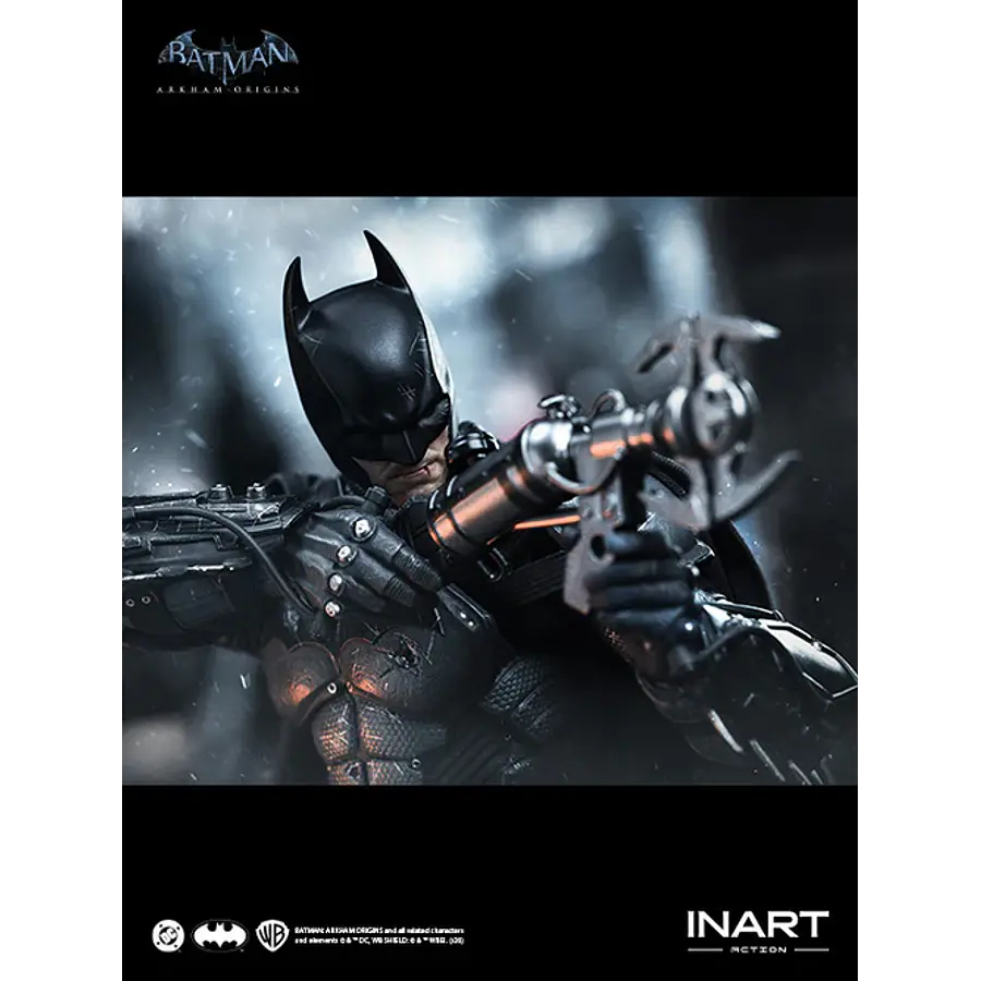 [Preventa Abierta] Batman: Arkham Origins - Batman (Battle Damaged Version) Action Figure 23