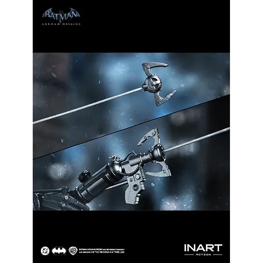 [Preventa Abierta] Batman: Arkham Origins - Batman (Battle Damaged Version) Action Figure 25