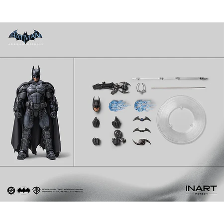 [Preventa Abierta] Batman: Arkham Origins - Batman (Battle Damaged Version) Action Figure
