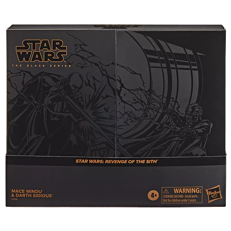 Star Wars The Black Series Mace Windu & Darth Sidious (Exclusive)