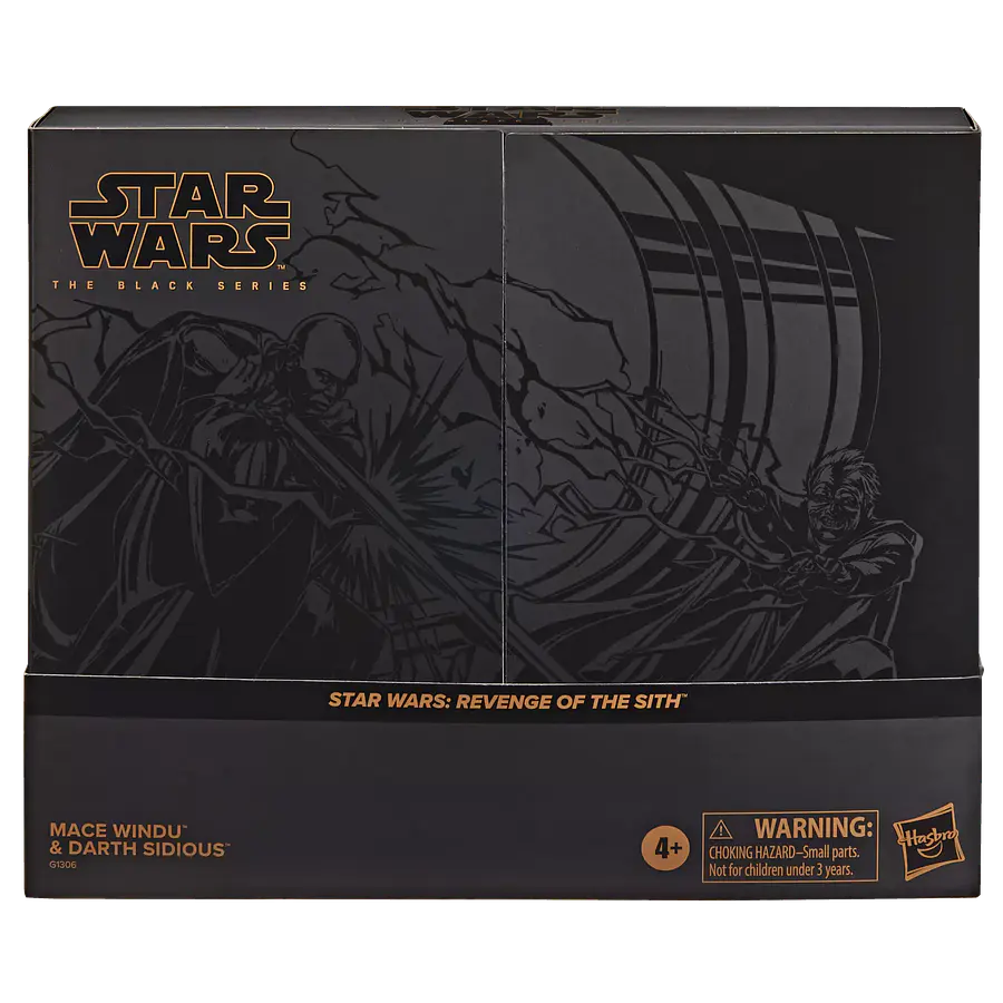 Star Wars The Black Series Mace Windu & Darth Sidious (Exclusive) 2