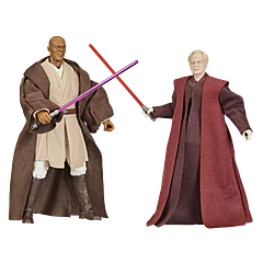Star Wars The Black Series Mace Windu & Darth Sidious (Exclusive) 4