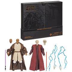 Star Wars The Black Series Mace Windu & Darth Sidious (Exclusive) 1