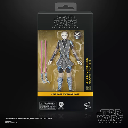 STAR WARS The Black Series Asajj Ventress (Bounty Hunter)