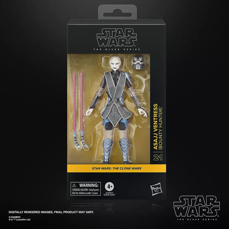STAR WARS The Black Series Asajj Ventress (Bounty Hunter) 1