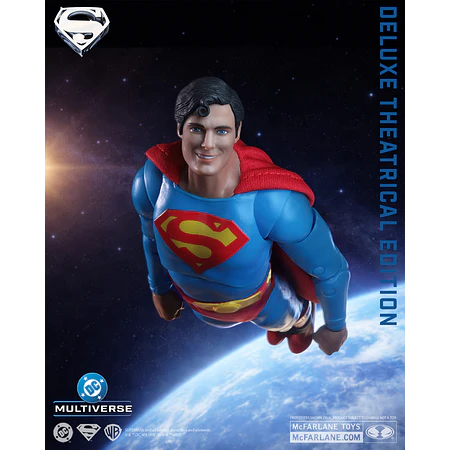 DC Multiverse Theatrical Deluxe Superman: The Movie (1978) Superman 7-Inch Scale Action Figure MF17839