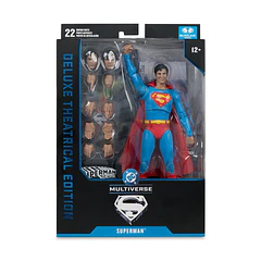 DC Multiverse Theatrical Deluxe Superman: The Movie (1978) Superman 7-Inch Scale Action Figure MF17839 3