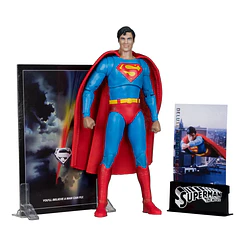 DC Multiverse Theatrical Deluxe Superman: The Movie (1978) Superman 7-Inch Scale Action Figure MF17839 9