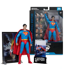 DC Multiverse Theatrical Deluxe Superman: The Movie (1978) Superman 7-Inch Scale Action Figure MF17839 1