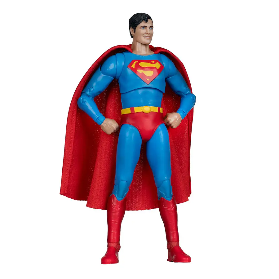 DC Multiverse Theatrical Deluxe Superman: The Movie (1978) Superman 7-Inch Scale Action Figure MF17839 4