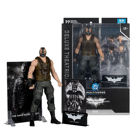 DC Multiverse Theatrical Deluxe Batman: The Dark Knight Rises Movie Bane 7-Inch Scale Action Figure MF17891
