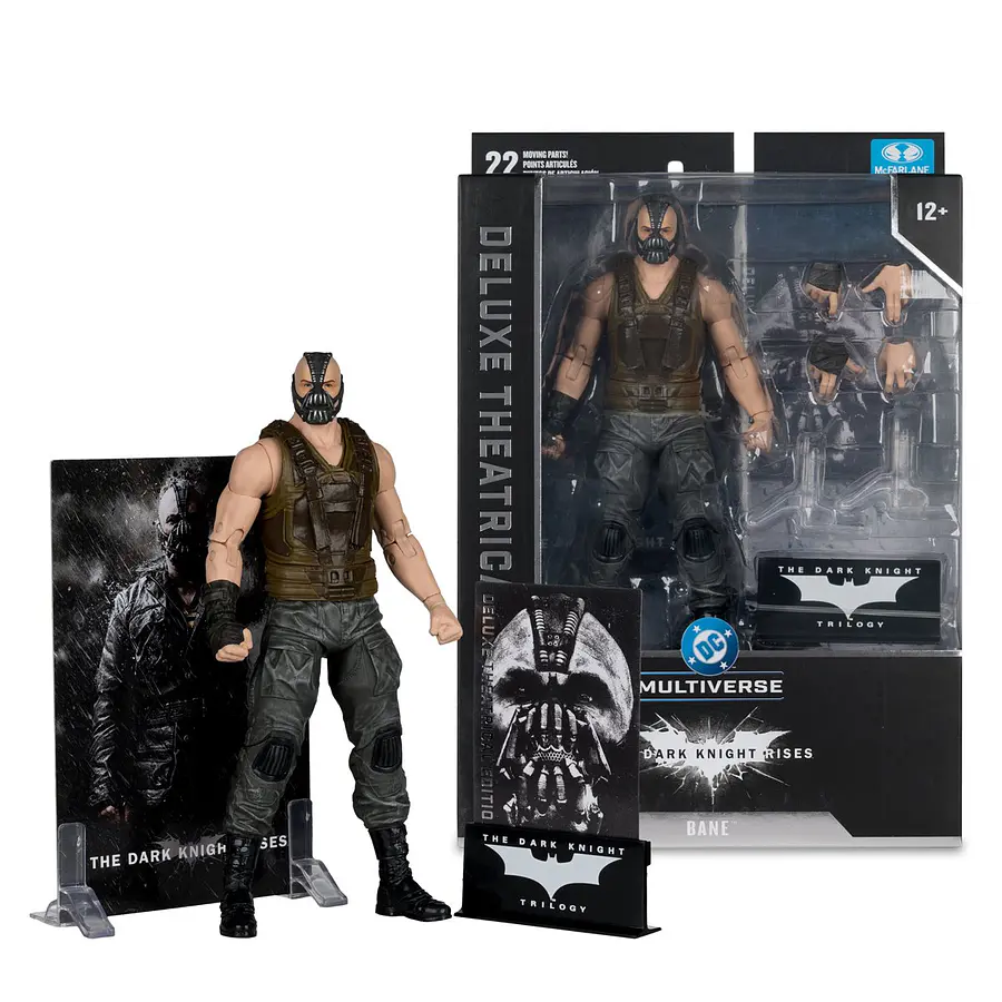DC Multiverse Theatrical Deluxe Batman: The Dark Knight Rises Movie Bane 7-Inch Scale Action Figure MF17891 1