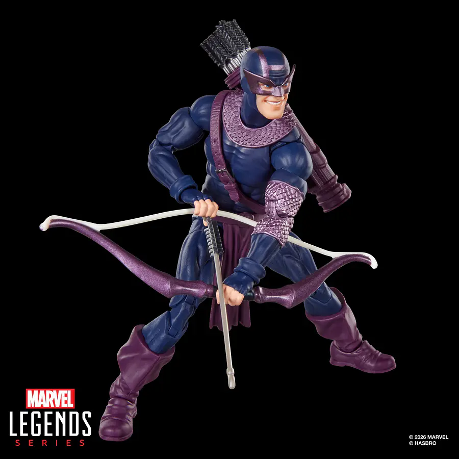 [Preventa Abierta] MARVEL LEGENDS SERIES DARK AVENGERS HAWKEYE 3