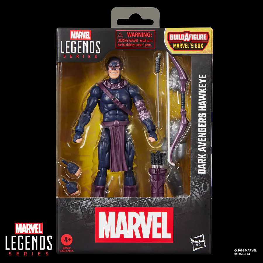 [Preventa Abierta] MARVEL LEGENDS SERIES DARK AVENGERS HAWKEYE 1