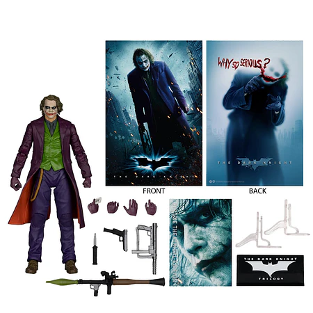 DC Multiverse Theatrical Deluxe Batman: The Dark Knight Movie The Joker 7-Inch Scale Action Figure MF17892