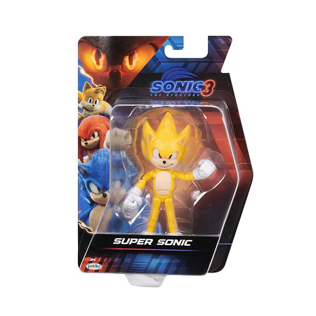 Sonic 3 Movie Super Sonic 5-Inch Wave 2 Action Figure JK42402 (Restock)