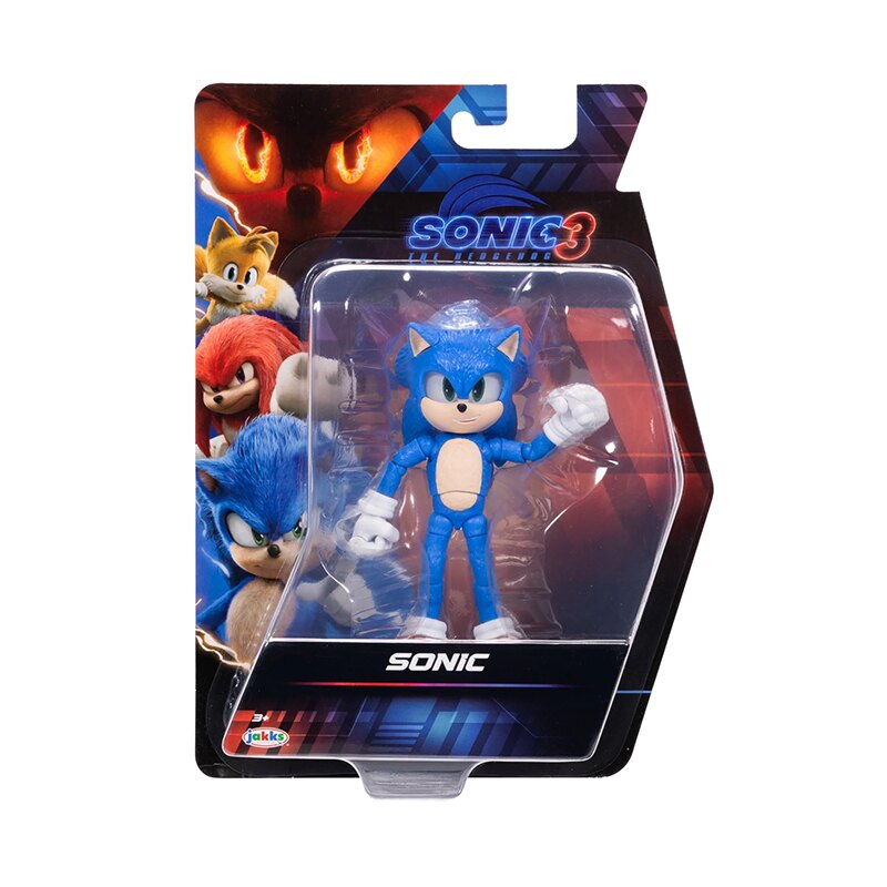 Sonic 3 Movie Sonic 5-Inch Wave 1 Action Figure JK42401
